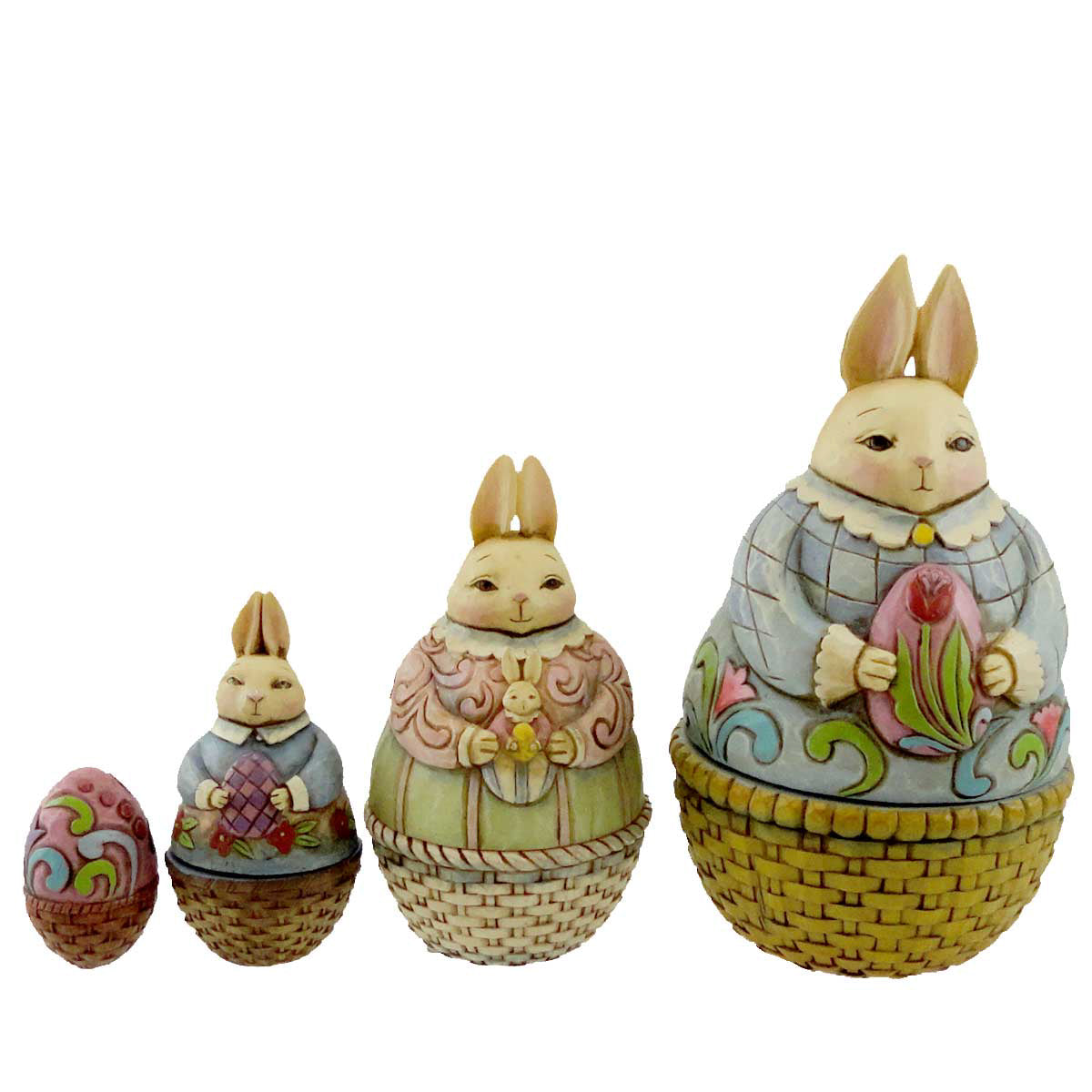 (9165) Bunnies Nesting Boxes Set Of 4