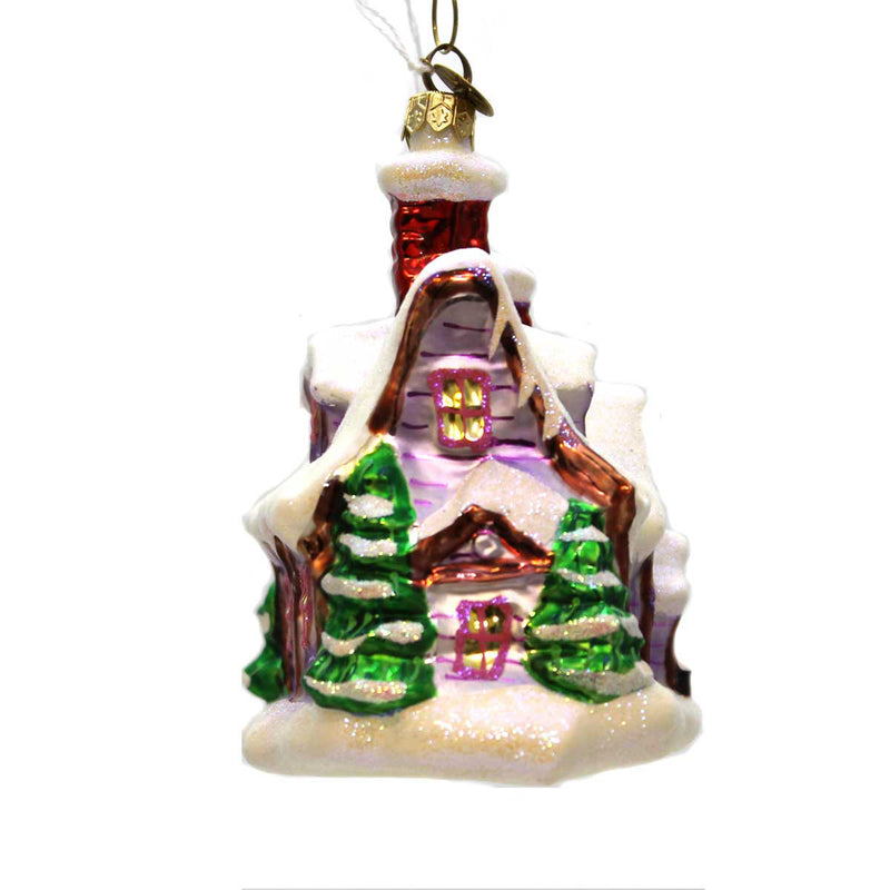 Christopher Radko Snowdrift Inn - - SBKGifts.com