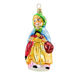 Christopher Radko Off To  Market Blown Glass Ornament Shopping Grocery (939)