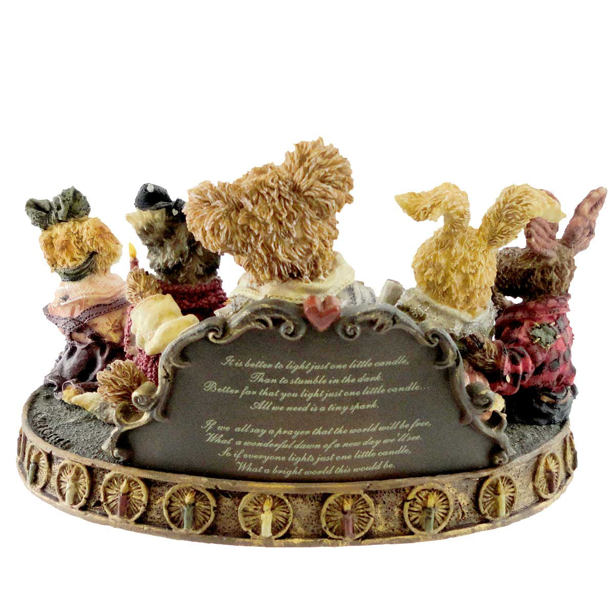 Boyds Bears Light A Candle For A Brighter - - SBKGifts.com