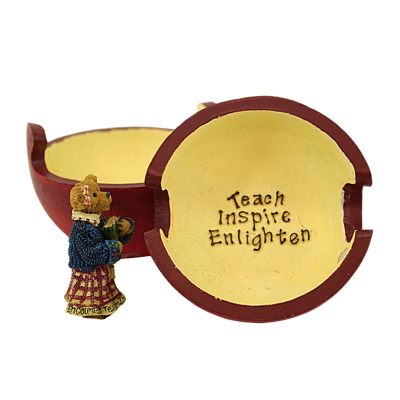 Boyds Bears Miss Ann Lighten's Apple Puzzle - - SBKGifts.com