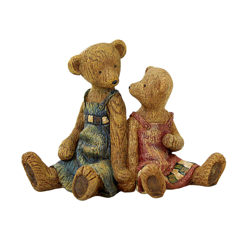 Boyds Bears Resin Sisters Of The Heart - 1 Figurine 4 Inch, Resin - Life Times Family 370520 (9972)