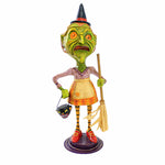 Jorge De Rojas Winifred - One Figurine 10. Inch, Polyresin - Halloween Witch Broom 43054 (Esc43054)
