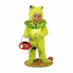 Bethany Lowe Dressed Up Dusty Frog - One Figurine 5.25 Inch, Polyresin - Halloween Trick Or Treating Mushroom Td2200 (Bettd2200)