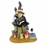 Bethany Lowe Transformation Failure Witch - One Figurine 13.5 Inch, Polyresin - Halloween Crow Bird Frog Td2221 (Bettd2221)
