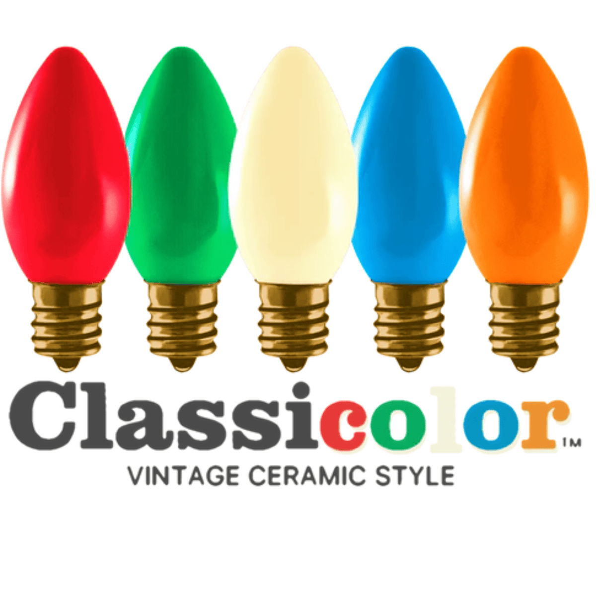Pre-Order Tru-Tone C9 Classicolor Classic Mix 25 Ct Led Bulbs - - SBKGifts.com