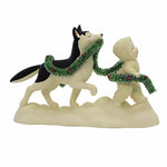 Snowbabies The Christmas Parade - One Figurine 4.75 Inch, Porcelain - Frosty Frolic Husky 6012339 (Ene6012339)