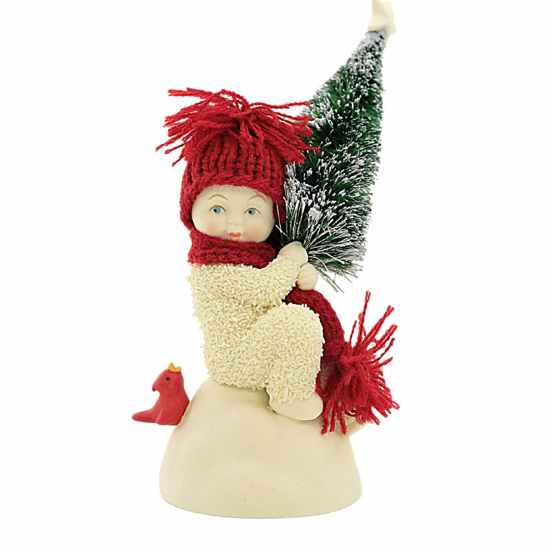 Snowbabies Keep Christmas In Your Heart - One Figurine 5.75 Inch, Porcelain - Tree Cardinal Kristi Jensen Pierro 6012344 (Ene6012344)