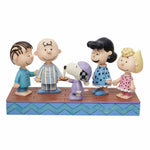 Jim Shore P.J. Party - One Figurine 5.0 Inch, Resin - Peanuts Snoopy Linus Charlie Brown Lucy Sally 6013046 (Ene6013046)