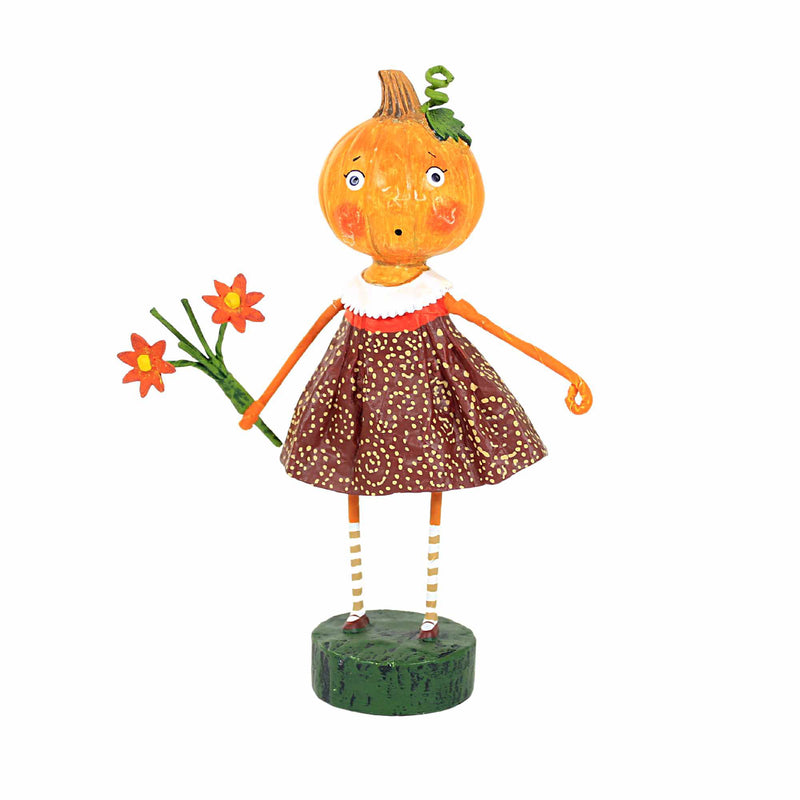 Lori Mitchell Pumpkin Spice - One Figurine 6.25 Inch, Polyresin - Fall Autumn Gourd 15522 (Esc15522)