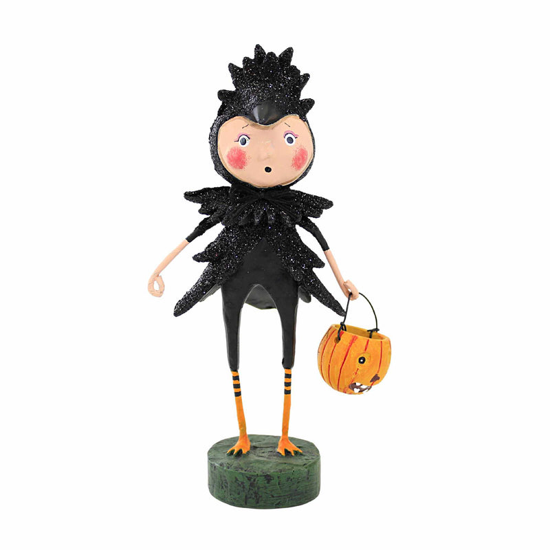 Lori Mitchell Ravishing Raven - One Figurine 6.5 Inch, Polyresin - Halloween Black Bird 15525 (Esc15525)