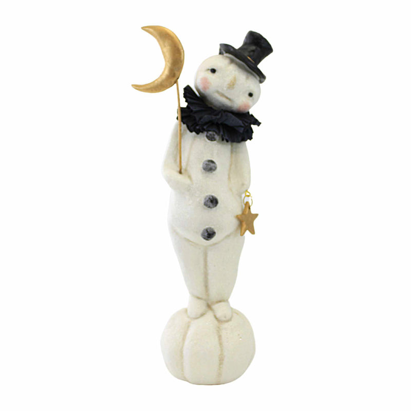 Dee Harvey Moonbeam - One Figurine 11.5 Inch, Polyresin - Christmas Snowman Moon 81167 (Esc81167)