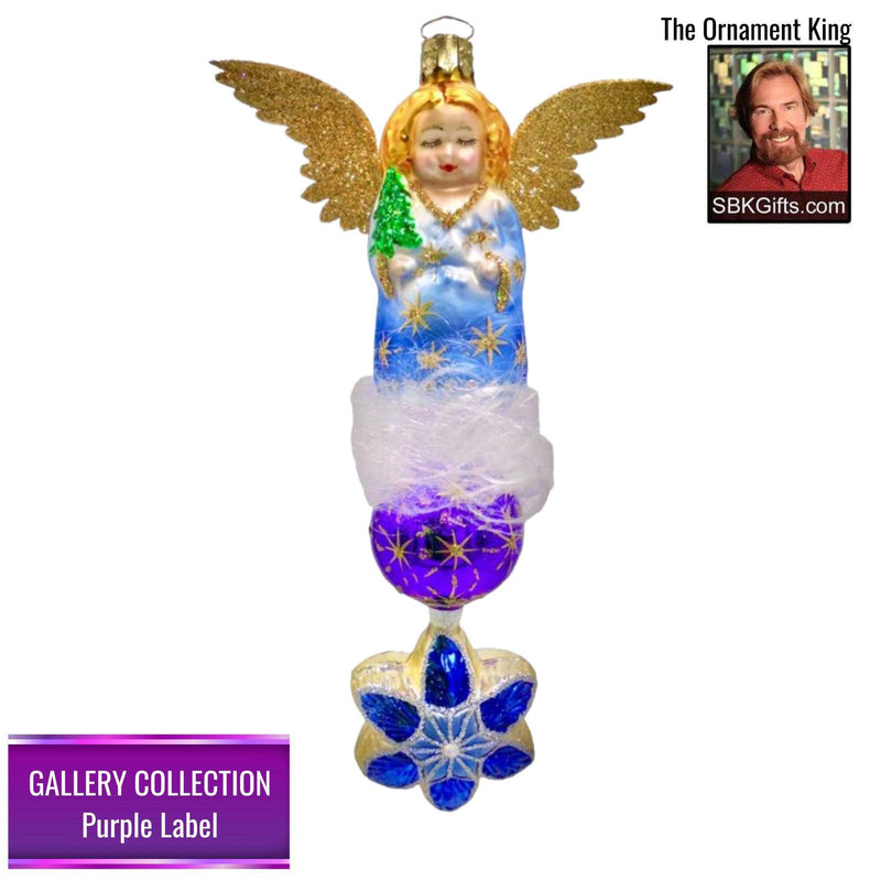 Preorder Hy 24 Seventh Heaven - 1 Glass Ornament Inch, - Gallery Purple Label 30235 (Hy30235)