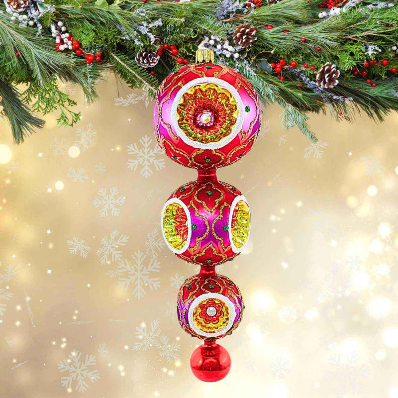 The Ornament King Sparklicious Fuchsia - - SBKGifts.com