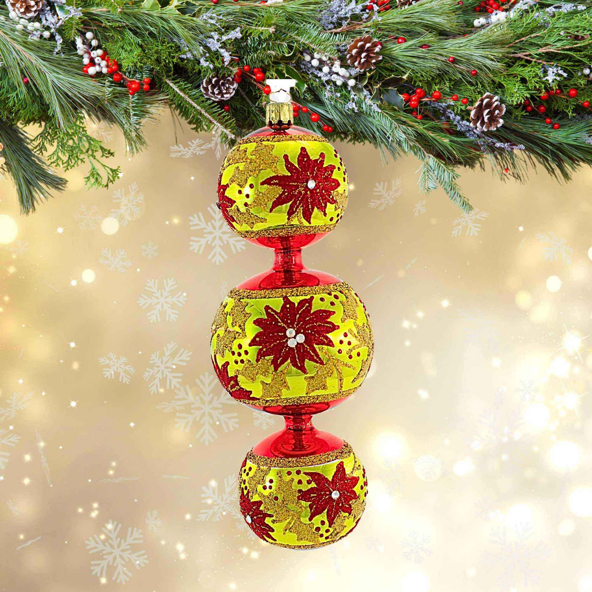 The Ornament King Baroque Blossom - - SBKGifts.com