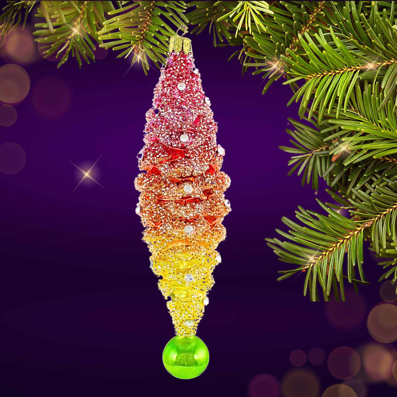 The Ornament King Rainbow Pine 24 Pink - - SBKGifts.com