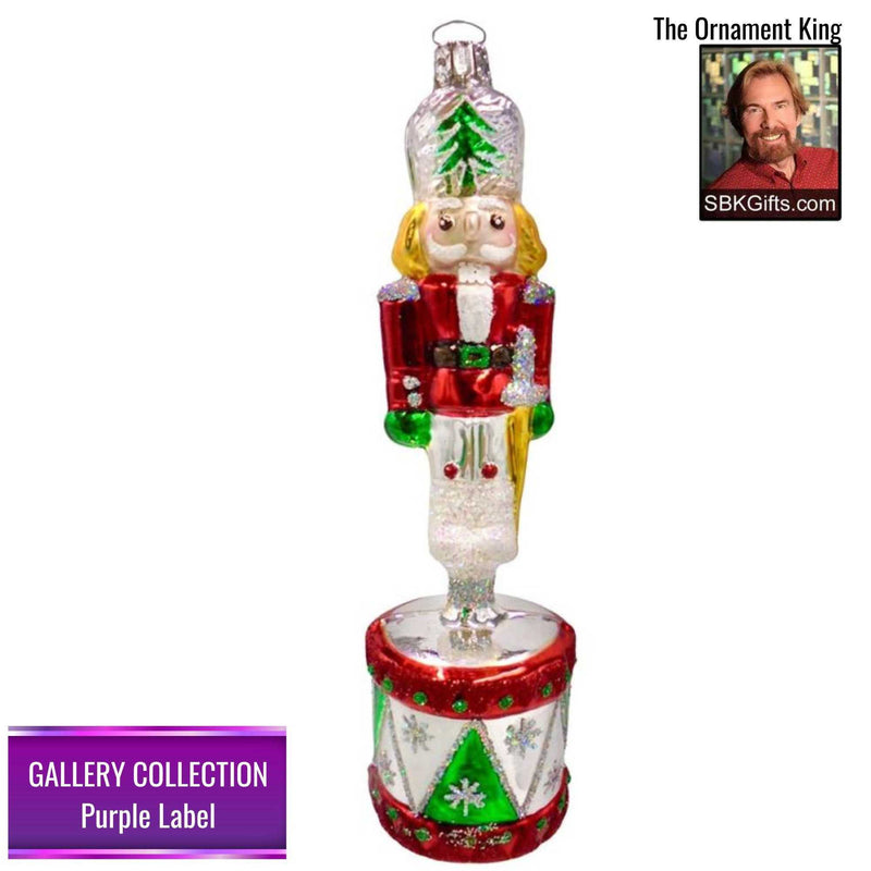 Preorder Hy 24 Christmas Parade - 1 Glass Ornament Inch, - Gallery Purple Label 30445 (Hy30445)