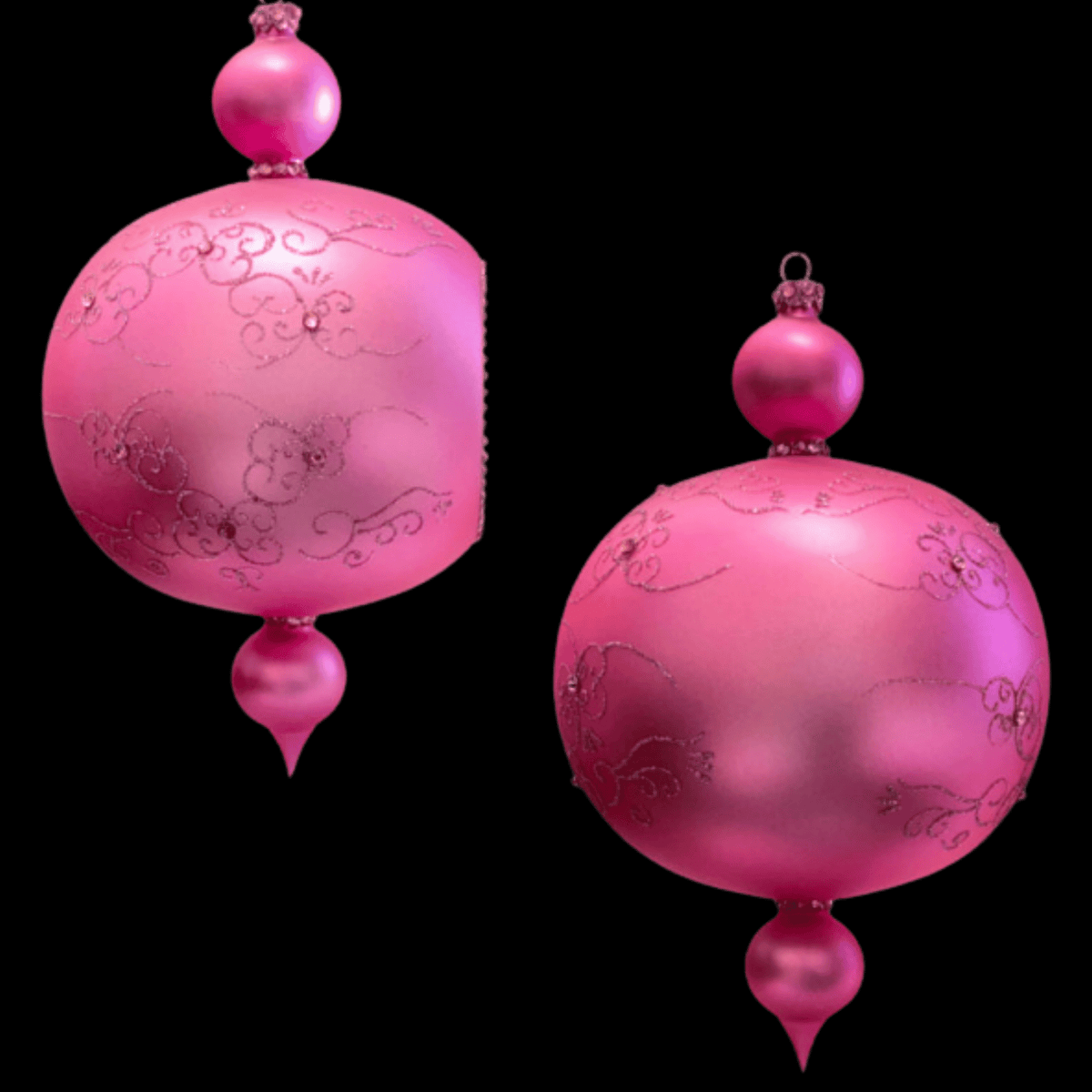 Christmas Couture Sleigh Reflector Diorama - - SBKGifts.com