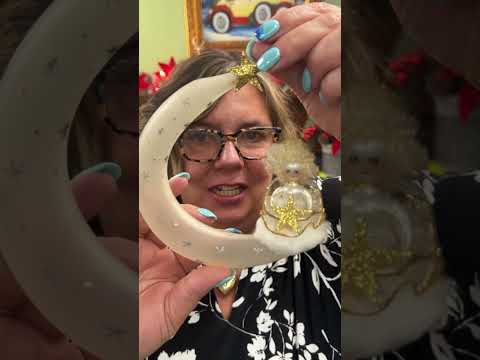 De Carlini Italian Ornaments Vintage Whisper Stars - - SBKGifts.com