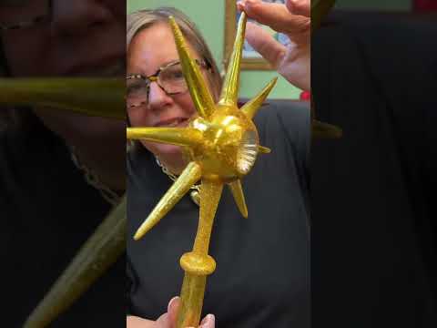 Craftoutlet.Com Gold Atomic Star - - SBKGifts.com