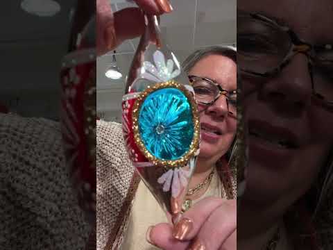 Ornament King Crystal Drops Blue - - SBKGifts.com