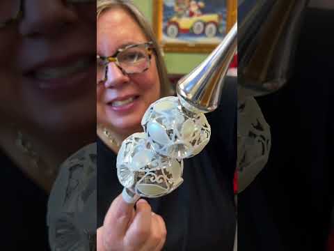 Sbk Gifts Holiday Silver And Opal Lace Finial - - SBKGifts.com