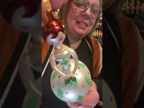 De Carlini Italian Ornaments Holly Winterdale - - SBKGifts.com