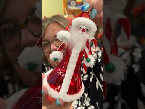 De Carlini Italian Ornaments Jello Bell Santa - - SBKGifts.com