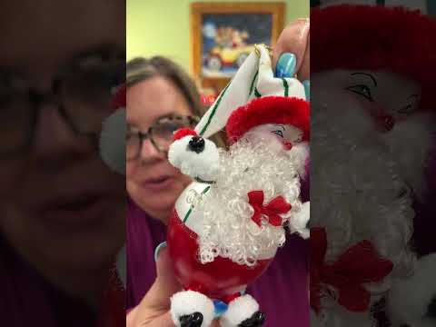 De Carlini Italian Ornaments Peppermint Papa - - SBKGifts.com