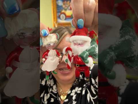 De Carlini Italian Ornaments Nick And Holly Claus - - SBKGifts.com