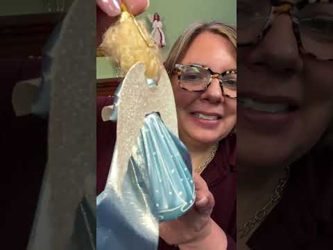 De Carlini Italian Ornaments Heavenly Melody In Blue - - SBKGifts.com