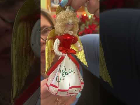 De Carlini Italian Ornaments Pretty In Peace - - SBKGifts.com