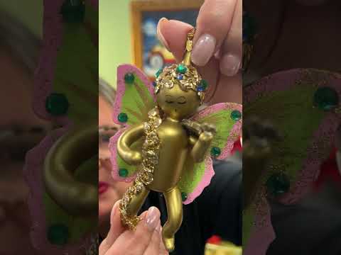 De Carlini Italian Ornaments Butterfly Serenade - - SBKGifts.com