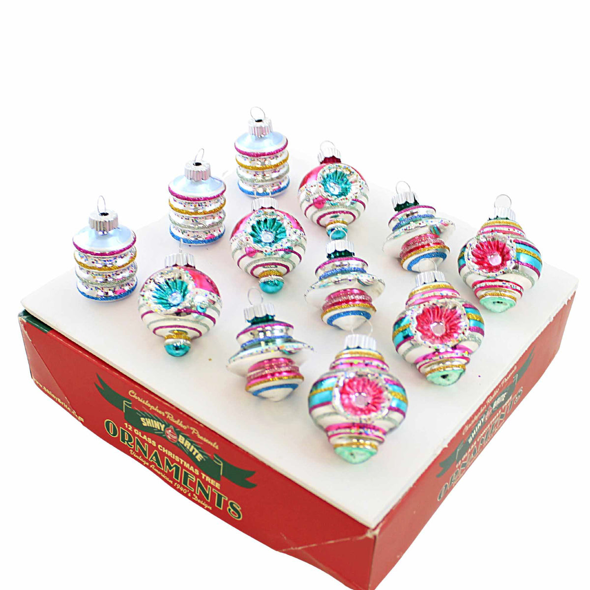 Christopher Radko Decorated Shapes - - SBKGifts.com