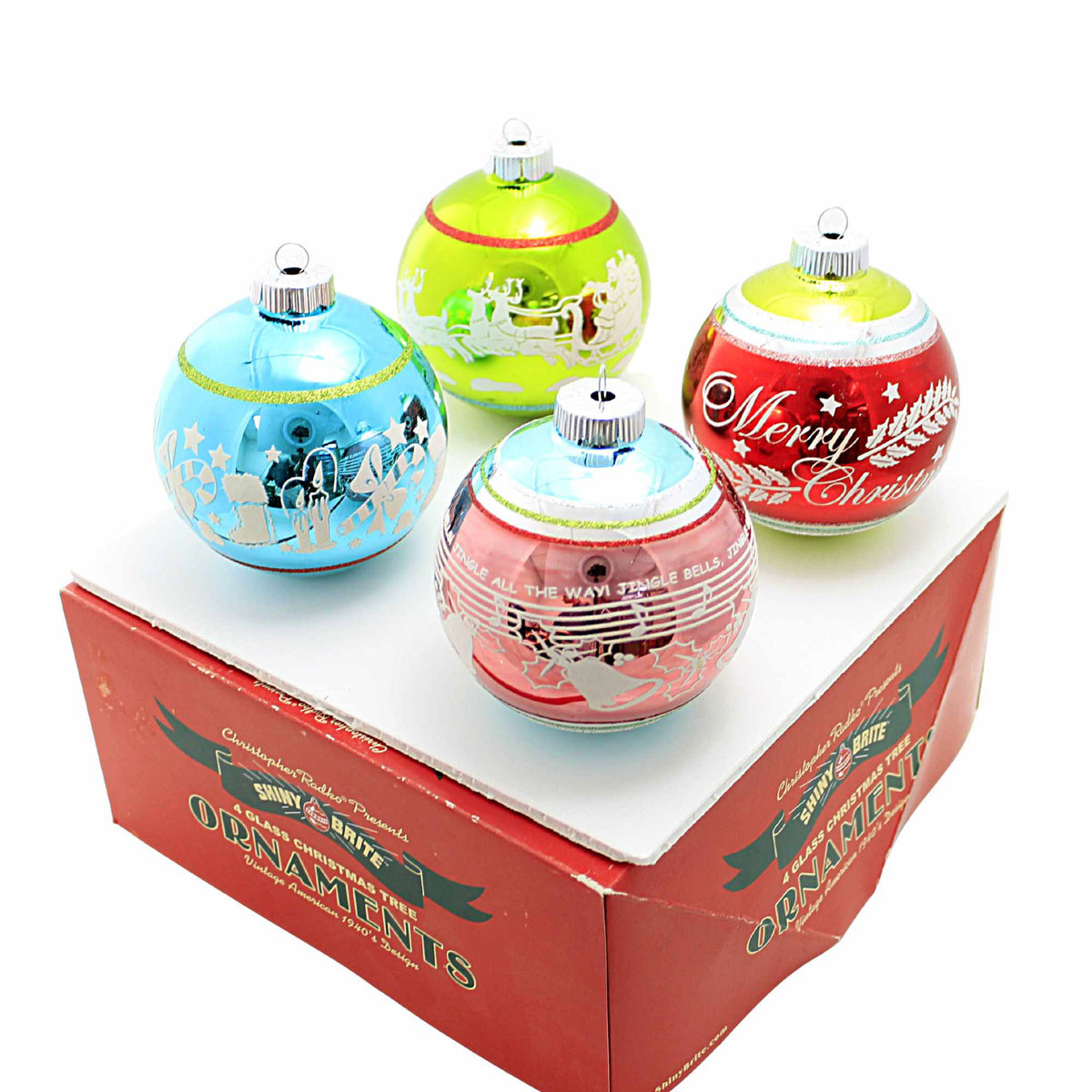 Christopher Radko Signature Decorated Rounds - - SBKGifts.com