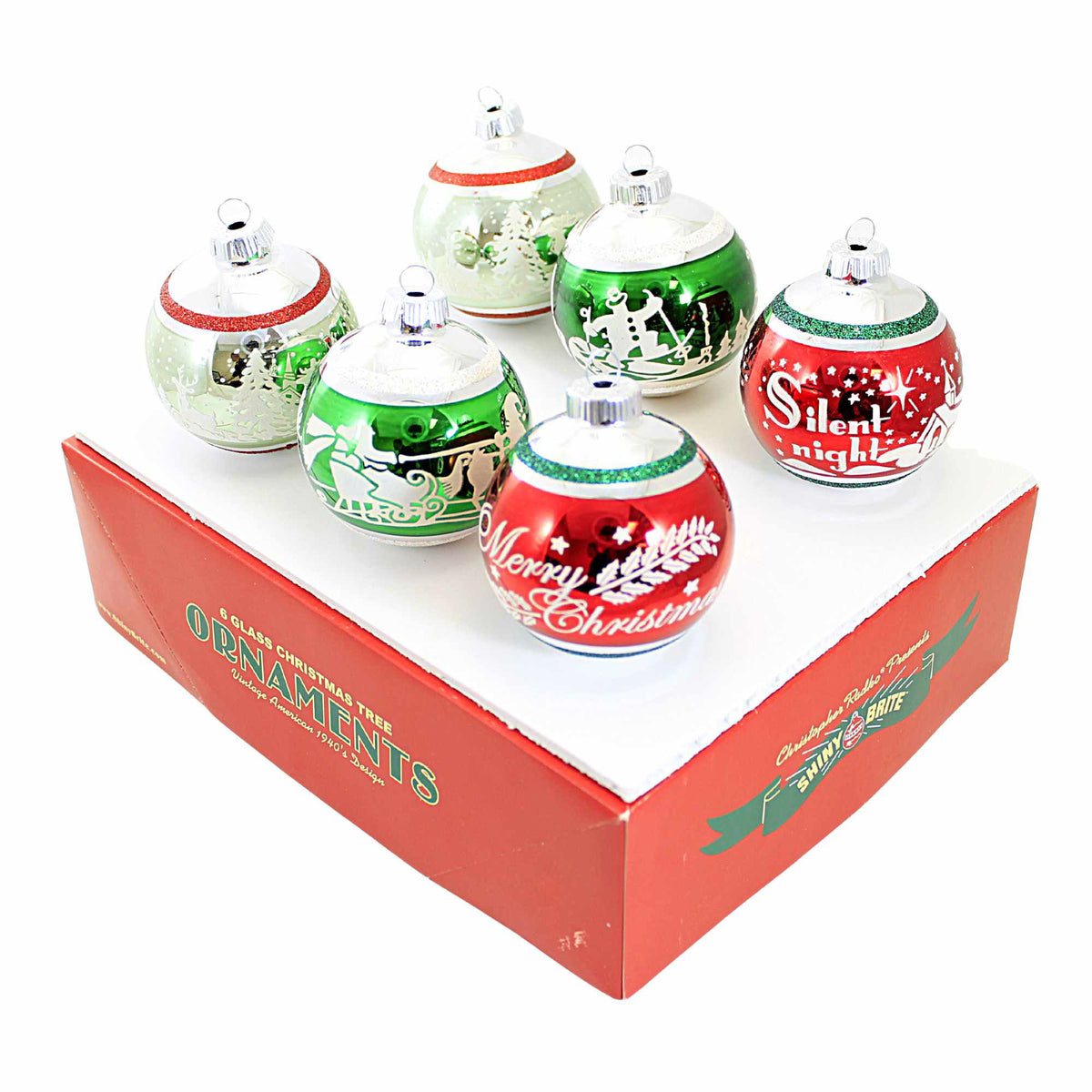 Christopher Radko Decorated Rounds - - SBKGifts.com
