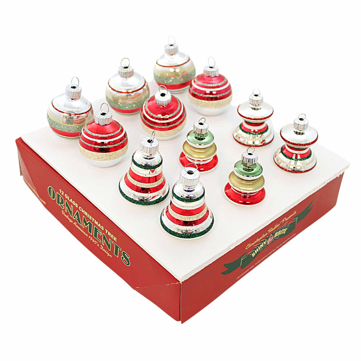 Christopher Radko Decorated Rounds & Shapes - - SBKGifts.com