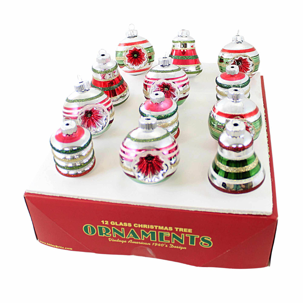 Christopher Radko Decorated Shapes - - SBKGifts.com