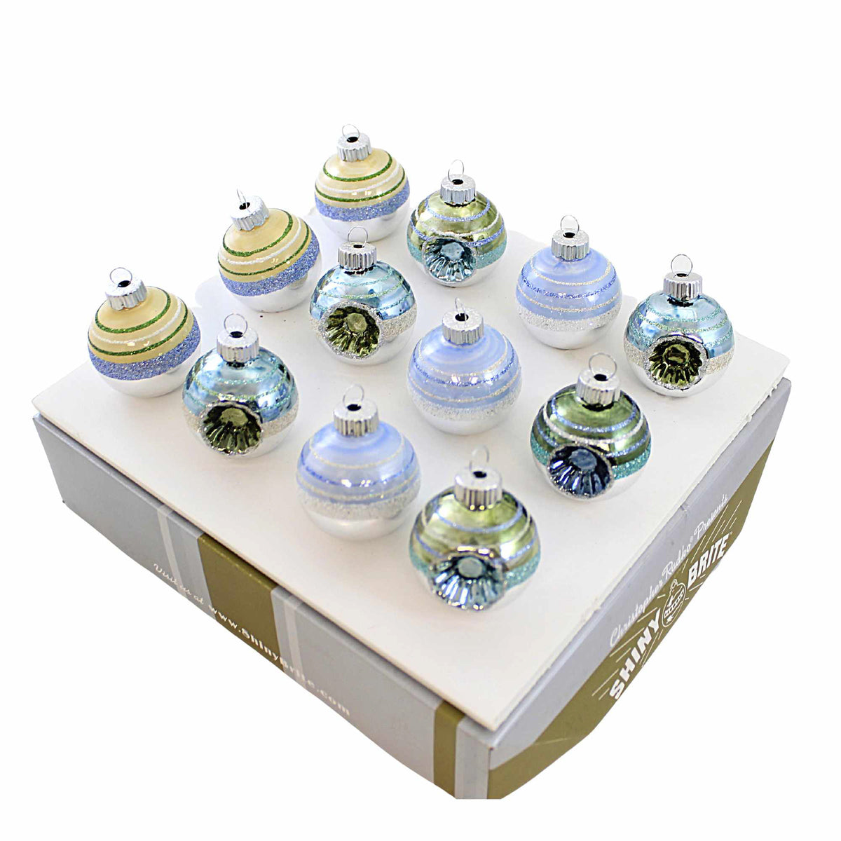 Christopher Radko Rounds And Reflectors - - SBKGifts.com