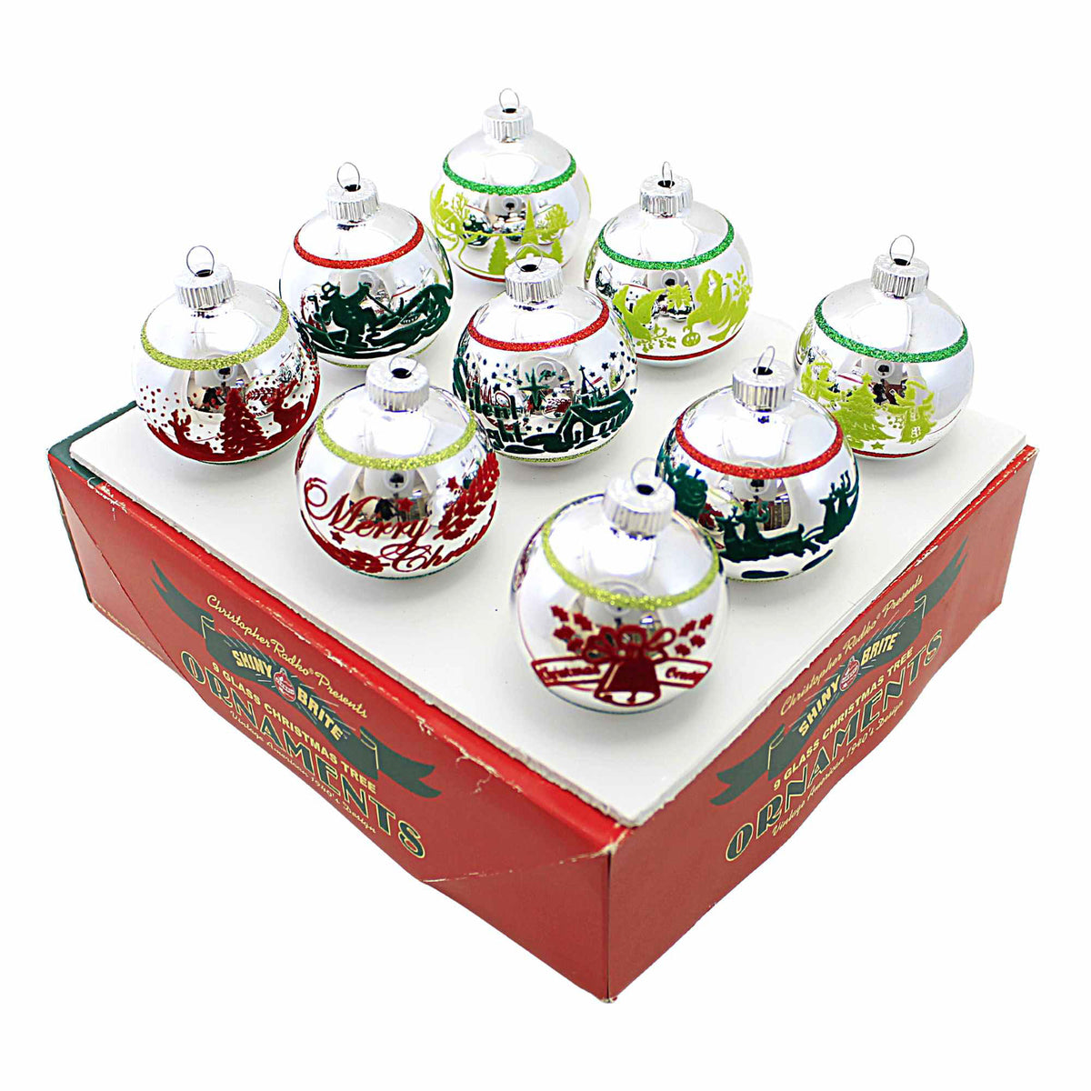 Christopher Radko Signature Decorated Rounds - - SBKGifts.com