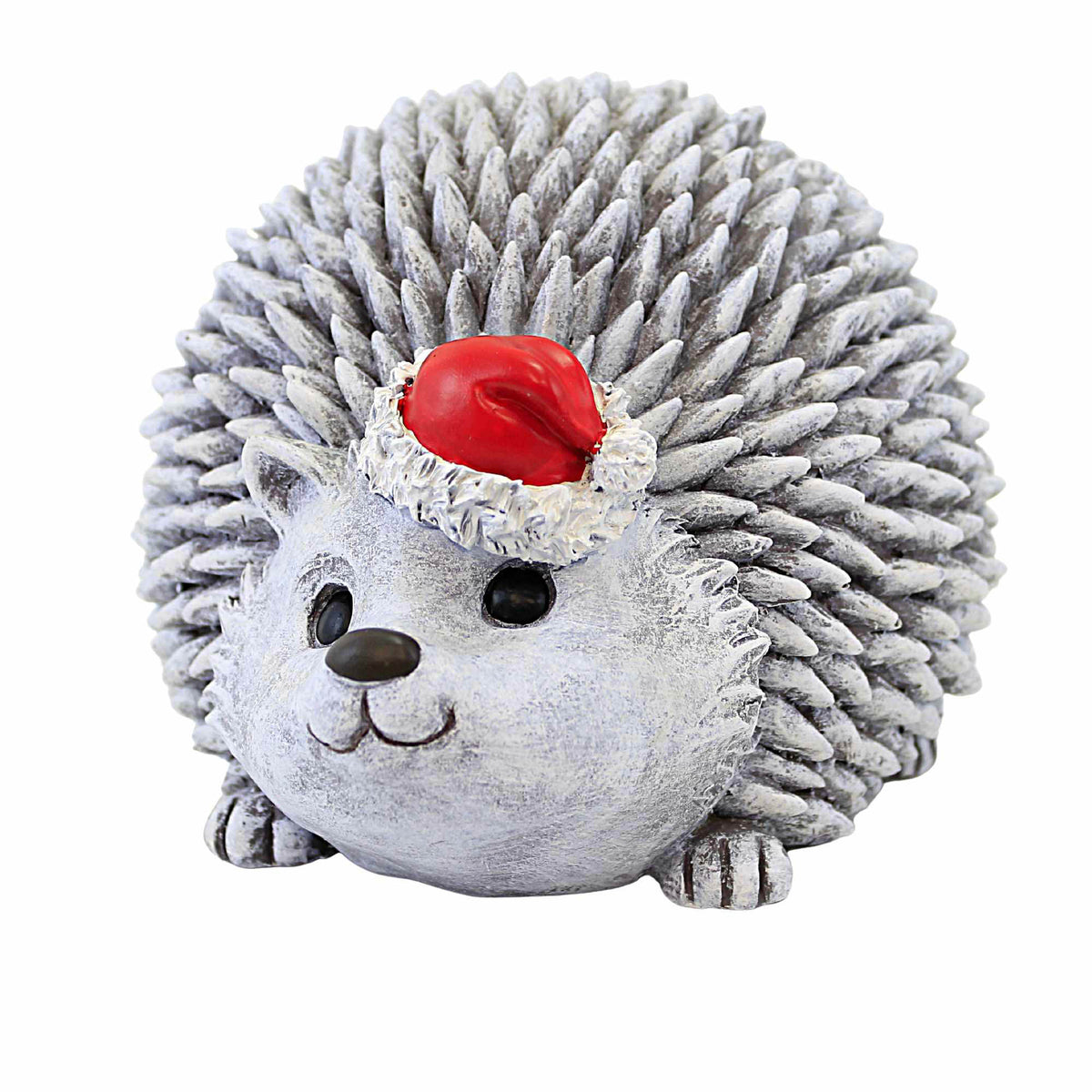 (Rom136591) Hedgehog Pudgy Pal W/Santa Hat