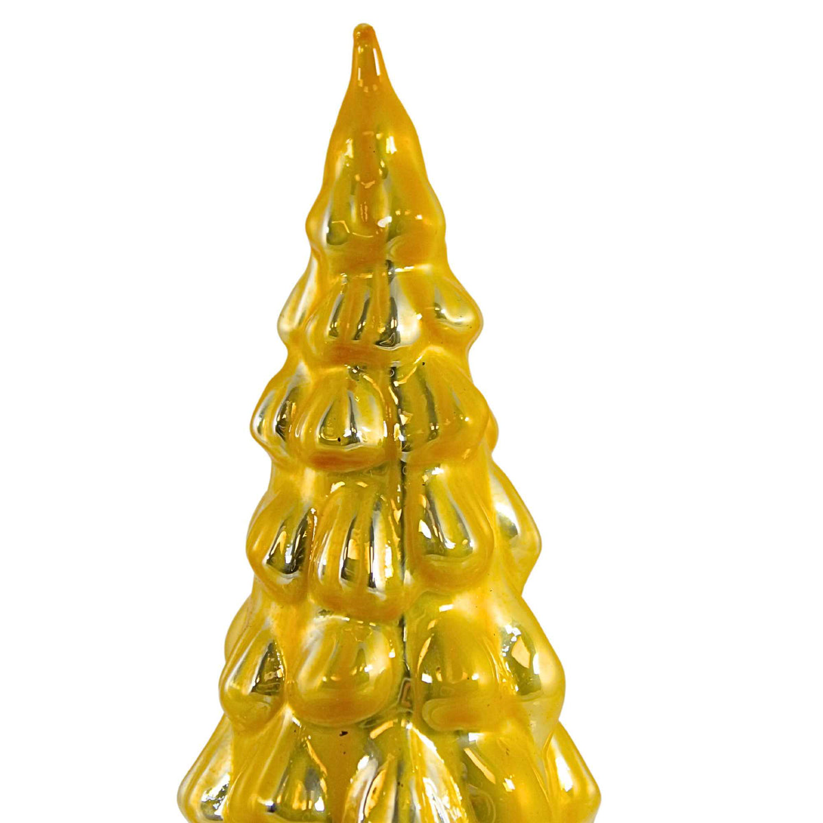 Craftoutlet.Com Colored Large Yellow Hue Glass Tree - - SBKGifts.com