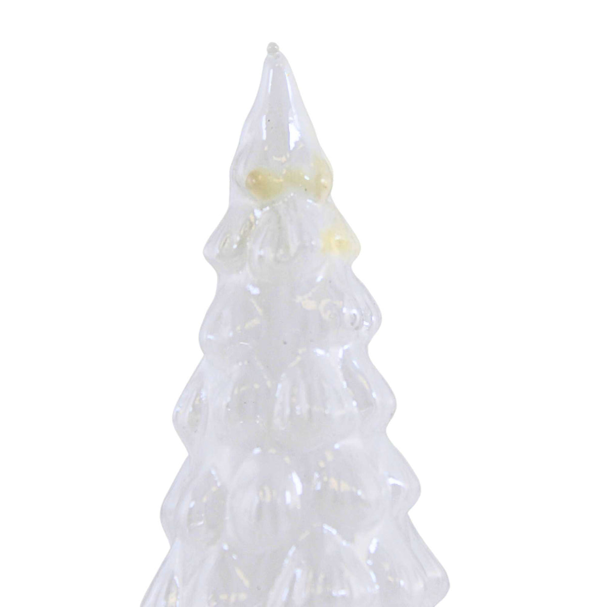 Craftoutlet.Com Colored Large Creamy White Hue Glass Tree - - SBKGifts.com
