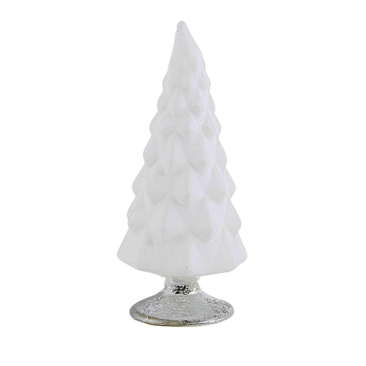 (Sec63722) Seconds Colored Medium Hue White Glass Tree