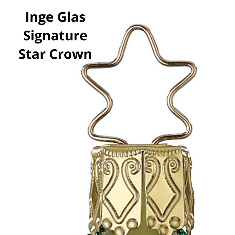 Inge Glas Tree Gnome With Red Hat - - SBKGifts.com