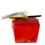 Ornaments To Remember Take-Out Box (Red) - - SBKGifts.com
