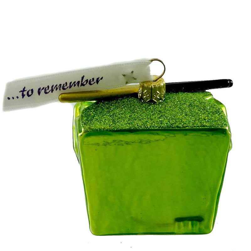 Ornaments To Remember Take-Out Box (Green) - - SBKGifts.com