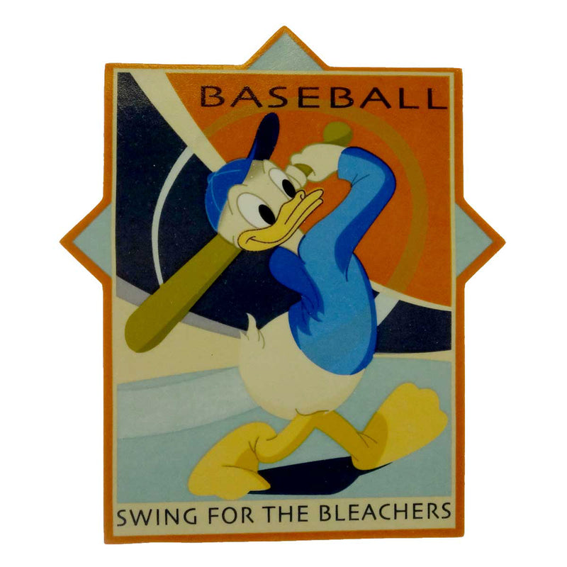 Licensed SWING FOR THE BLEACHERS Resin Disney Donlad Duck 4004862
