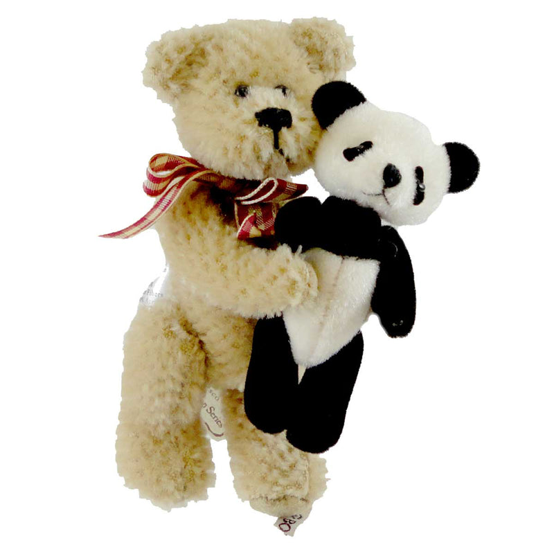 Boyds Bears Plush Harrison Miniature Mohair Fabric Miniature Panda 4021528 (11050)