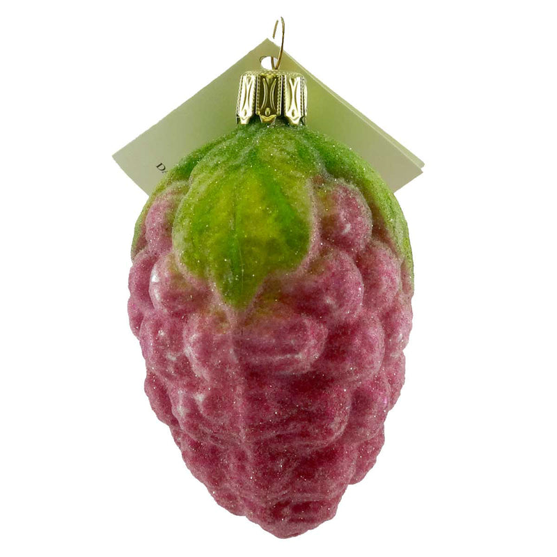 David Strand Designs Raspberry Blown Glass Fruit Christmas Dsd0807301 (11252)